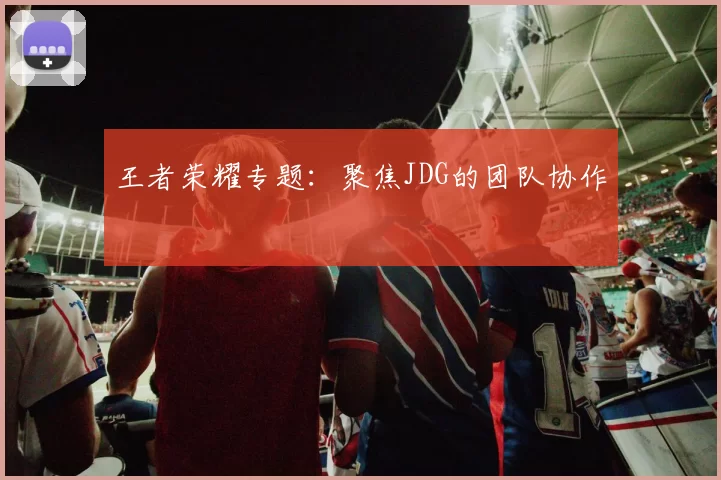 王者荣耀专题：聚焦JDG的团队协作